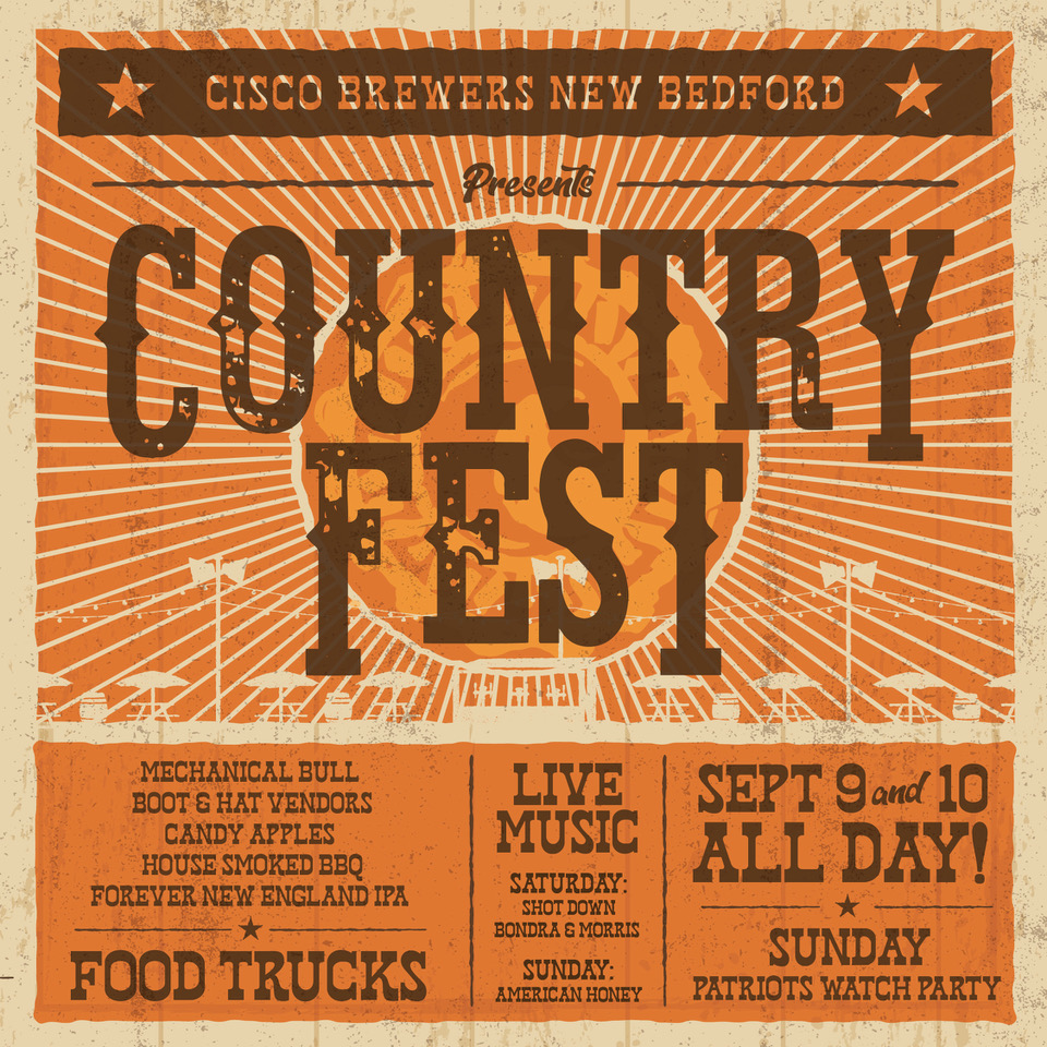 Country Fest @ Cisco Brewers New Bedford - Destination New Bedford