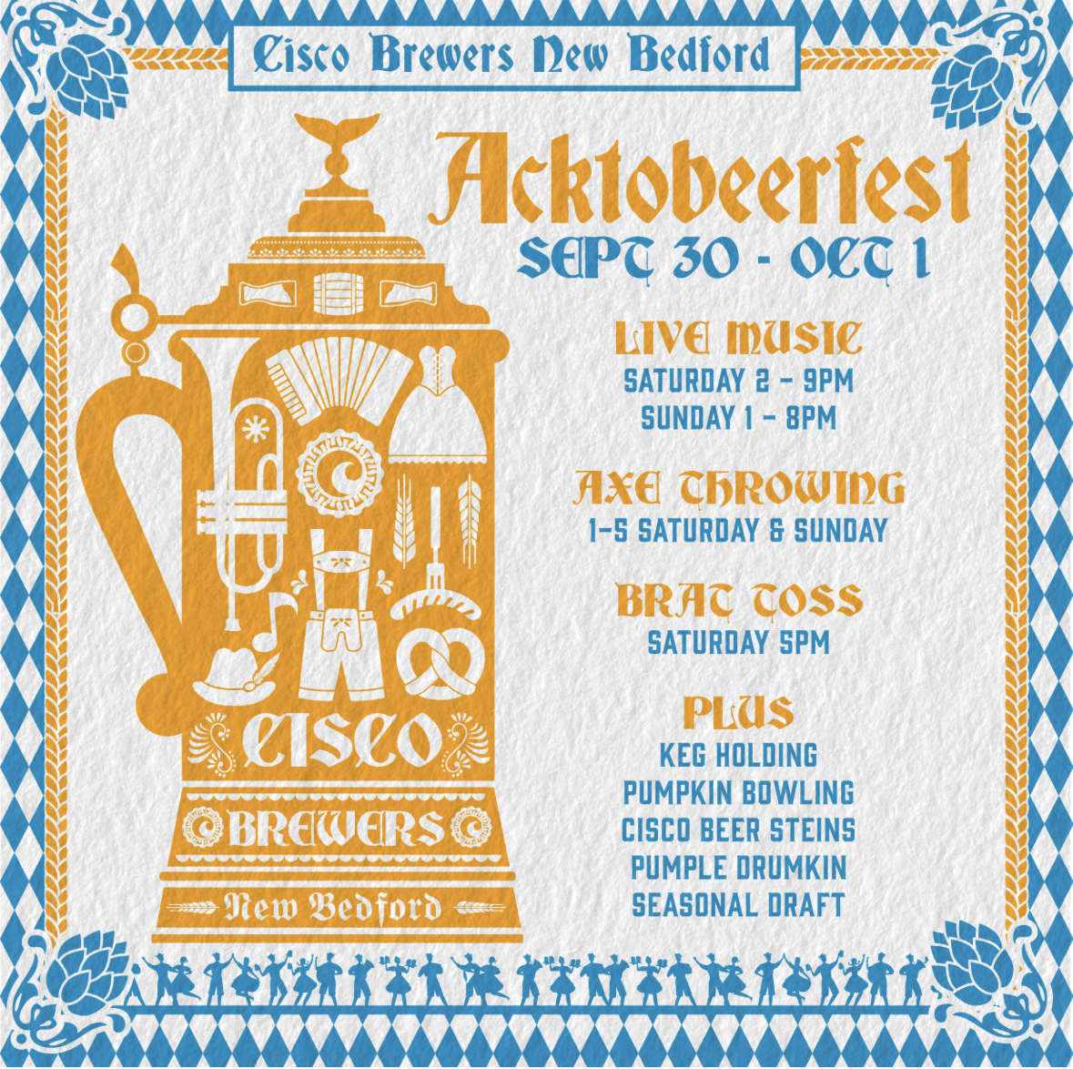 Oktoberfest Weekend at Cisco Destination New Bedford