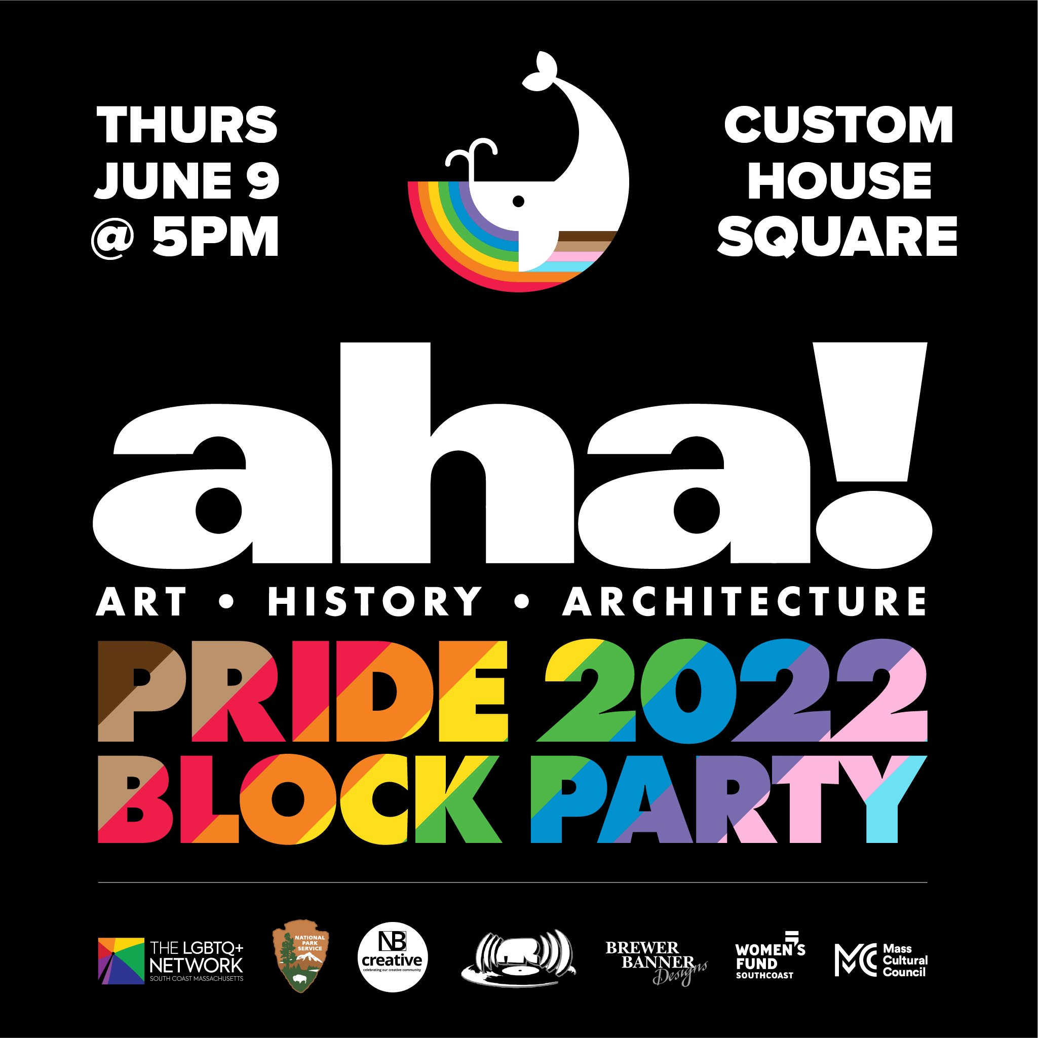 AHA! Pride Block Party Destination New Bedford