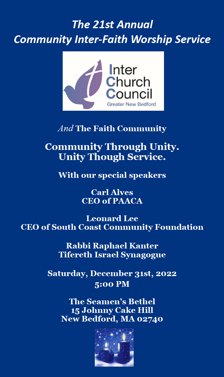 Community Inter-Faith Worship - Destination New Bedford