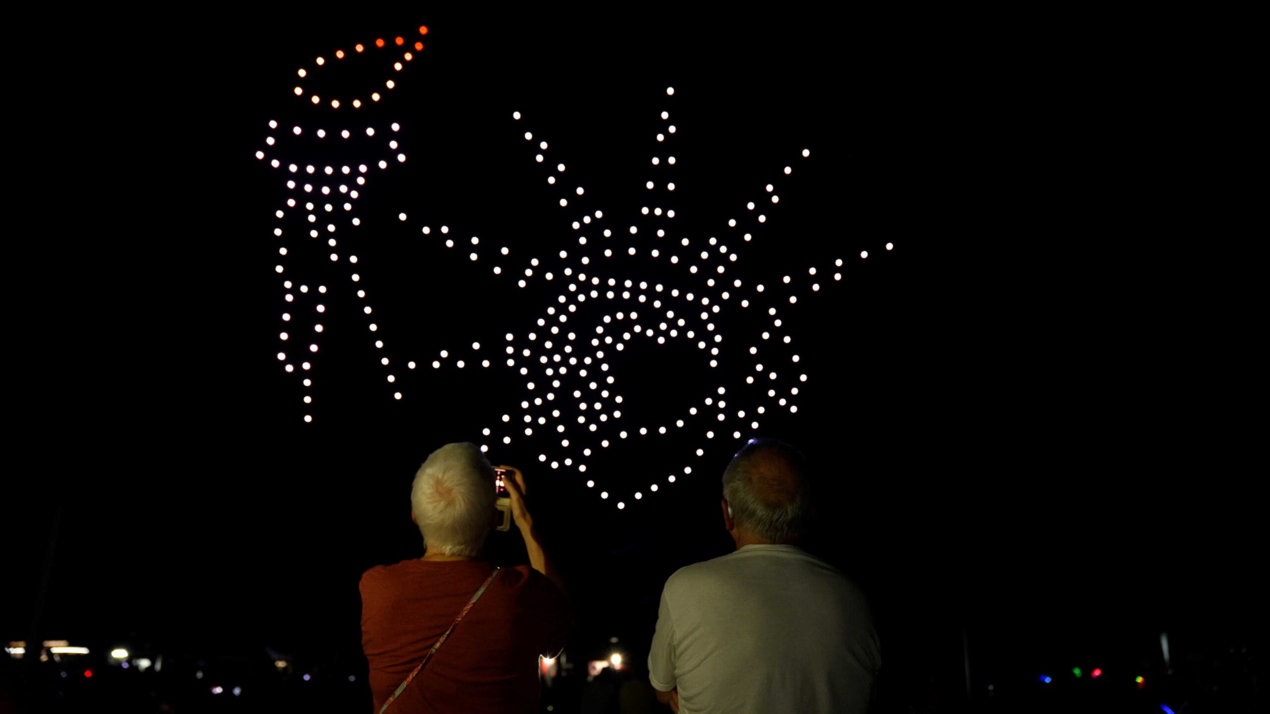 LED Drone Show by Sky Elements