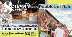 The AHA! Seaport Sessions with Pebbles of Rain @ New Bedford Fishing Heritage Center